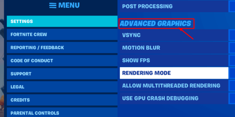 ️ Cómo activar el modo de rendimiento en Fortnite - Guías para juegos