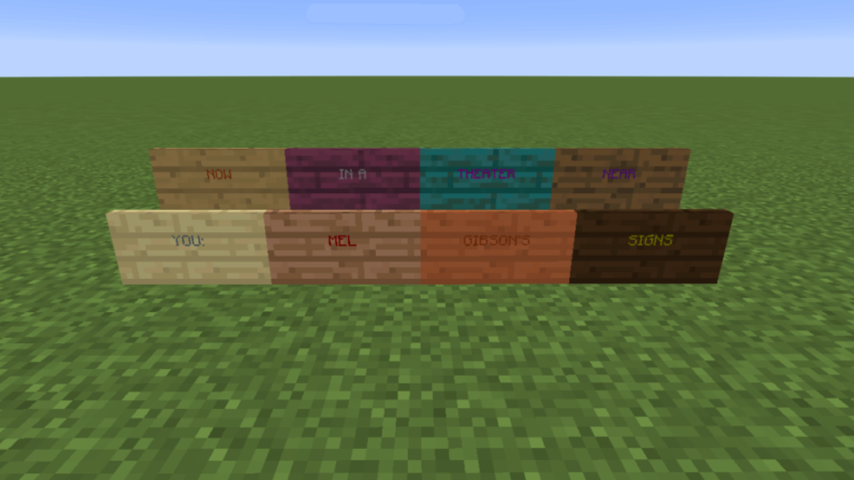 Minecraft Letrero ️ Cómo hacer y usar un letrero en Minecraft - Guías para juegos